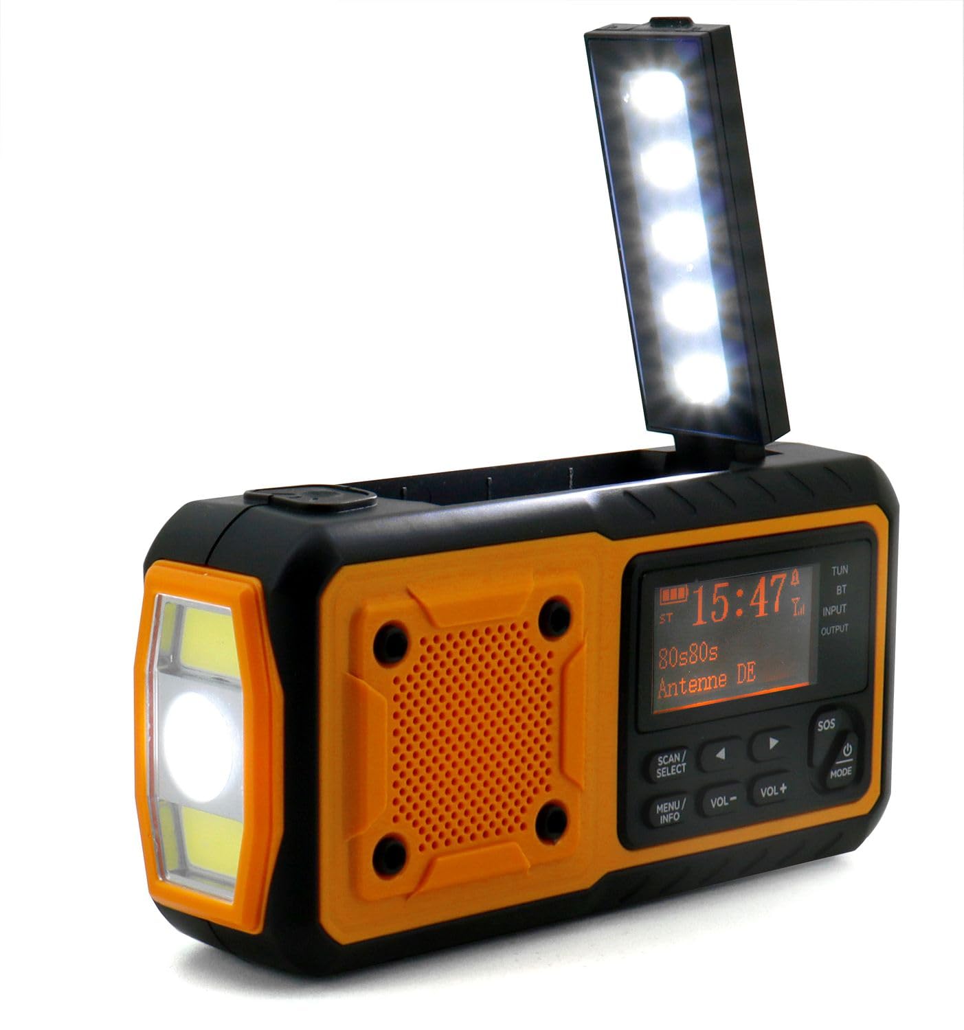 Soundmaster DAB112OR radio esterno DAB+ FM Bluetooth ricarica USB