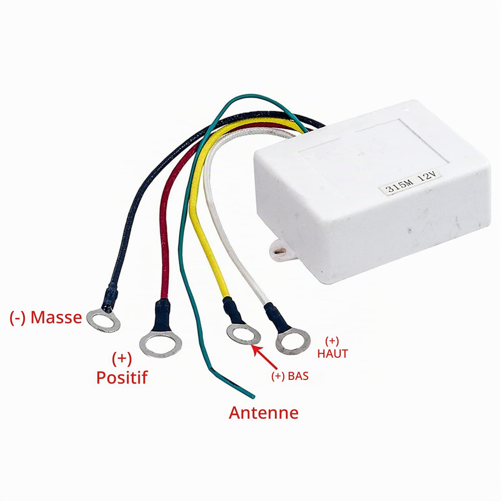 Dioche Telecommande Guindeau Quick Ancre Télécommande Guindeau Commutateur sans Fil Garniture Contrôleur Marine Bateau Voile Accessoire 2 Émetteur