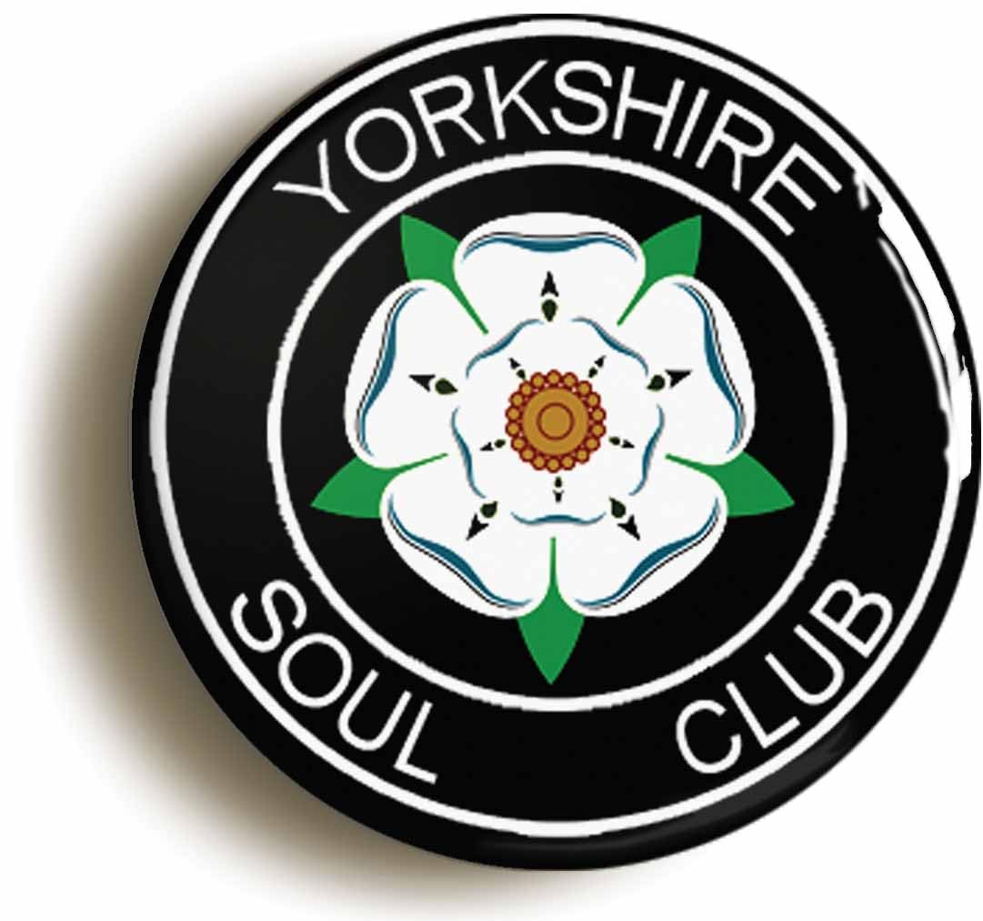 Northern Soul Yorkshire Soul Club Fridge Magnet (Circular 2inch / 50mm Diameter)