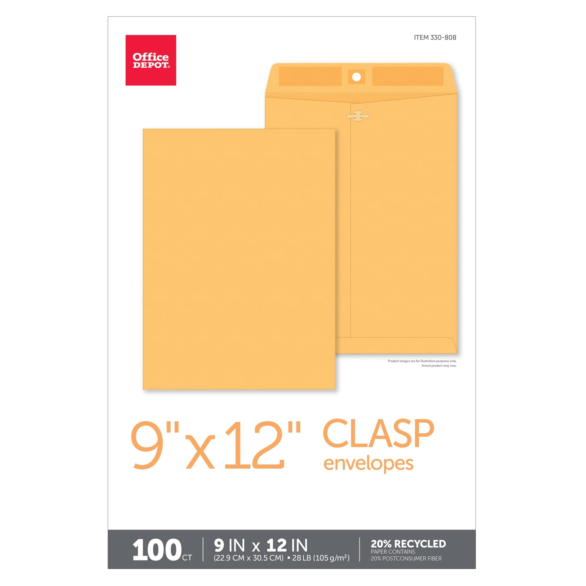 フジフイルム ベルビア パトローネ 2個セット Amazon.com : Office Depot® Brand Clasp Envelopes, 9