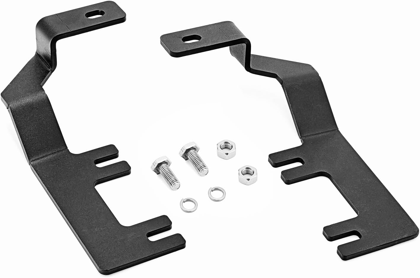 Dasen Upper Hood LED Light Pod Mount Brackets Compatible with Chevy Colorado 2015-2022, Fit GMC Canyon 2015-2022