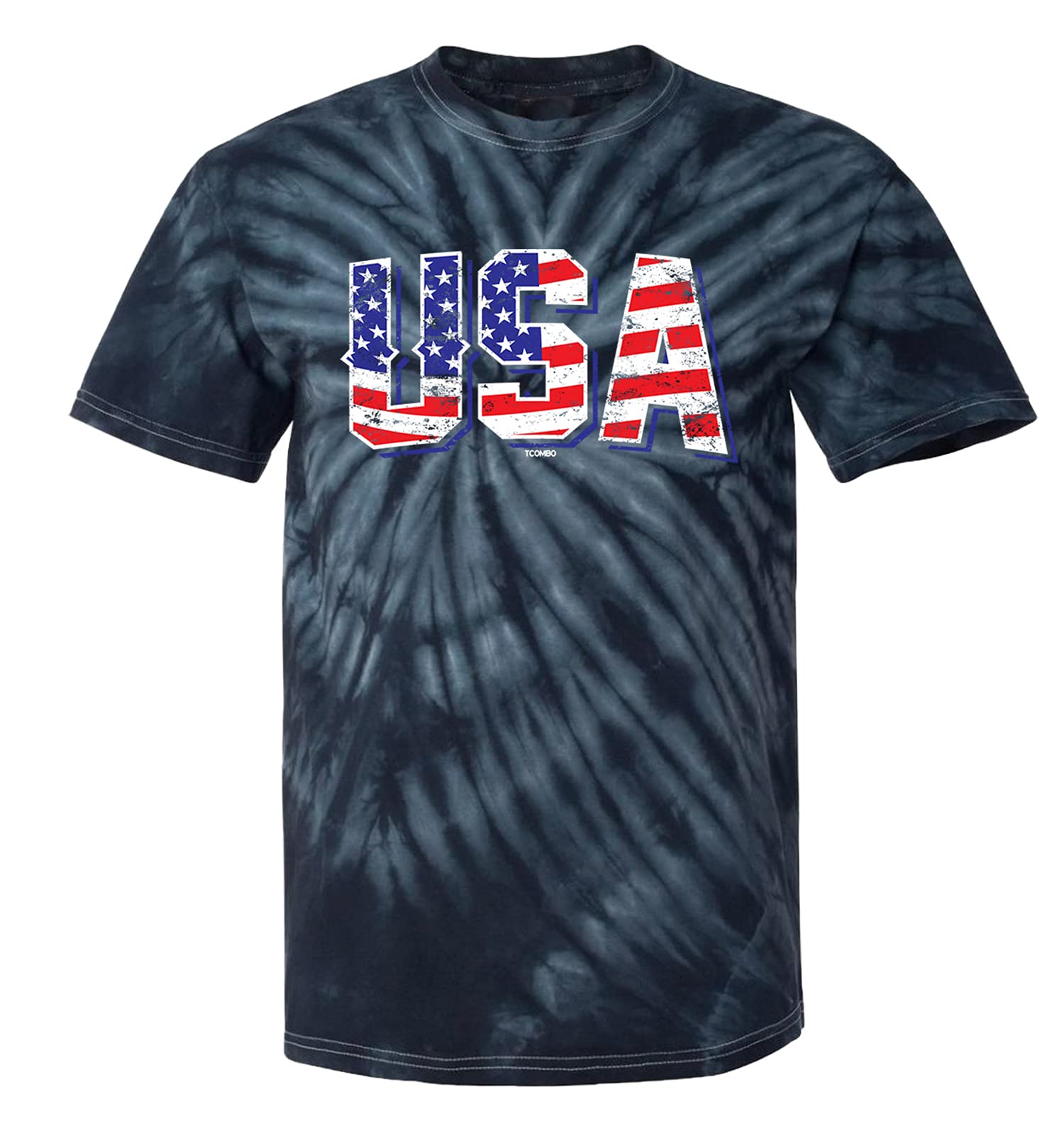 USA - Retro American Flag Stars & Stripes Men's T-Shirt