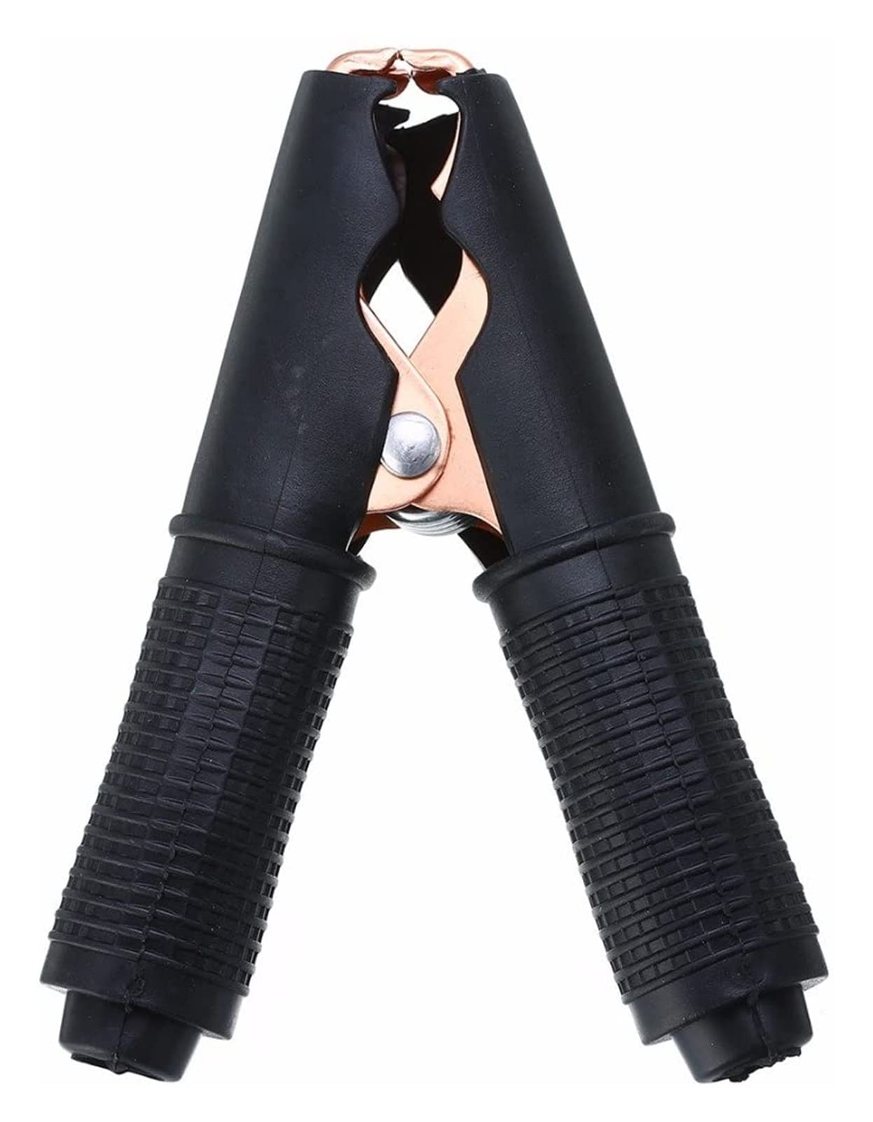 4 Uds., Pinza de cocodrilo 100A, batería de Prueba, Clip de Corriente, Pinzas de cocodrilo chapadas en Cobre, Rojo y Negro