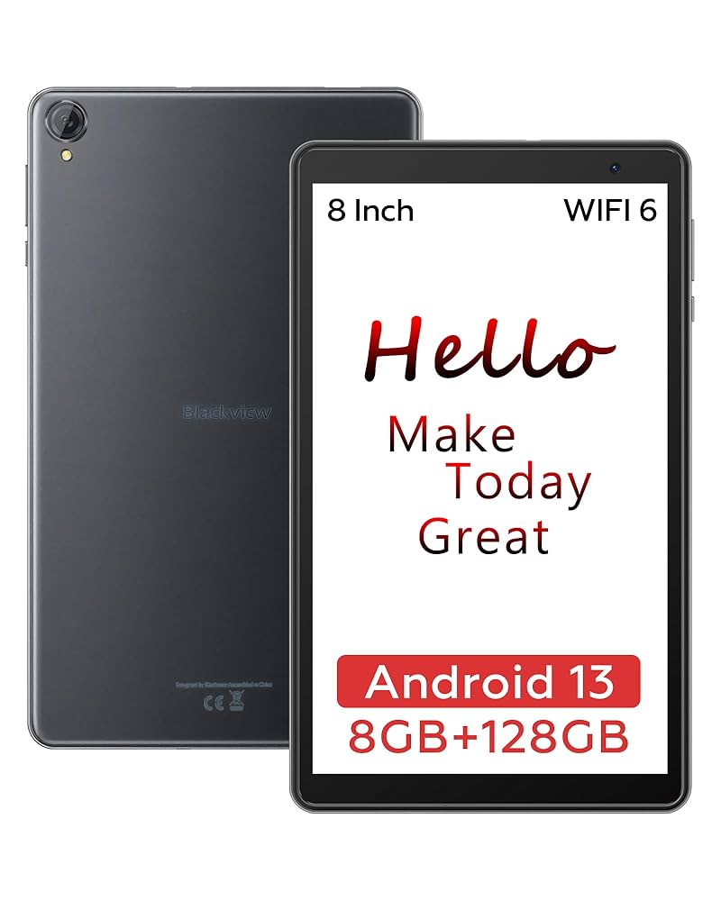新品未使用 ケース付 Blackview Tab50 タブレット グレー Amazon.co.jp: 【2024 New タブレット 8インチ】Blackview Tab