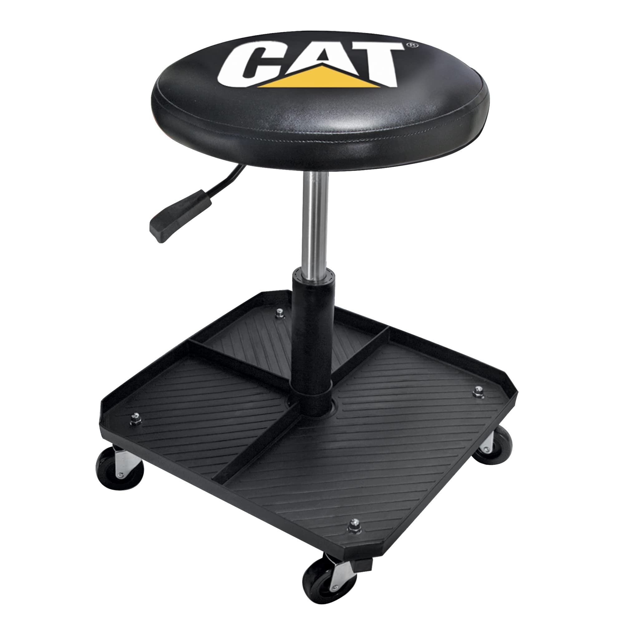 Plasticolor 004761R01 CAT Garage and Shop Pnuematic Stool