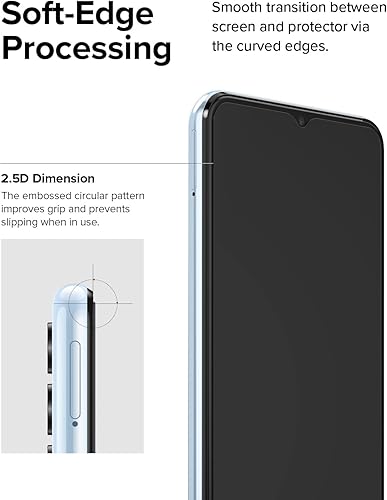 Miniatura 6 de Ringke Paquete de 2 protectores de pantalla de vidrio templado compatibles con Samsung Galaxy A13 (5G / 4G LTE), película de vidrio de alta calidad,