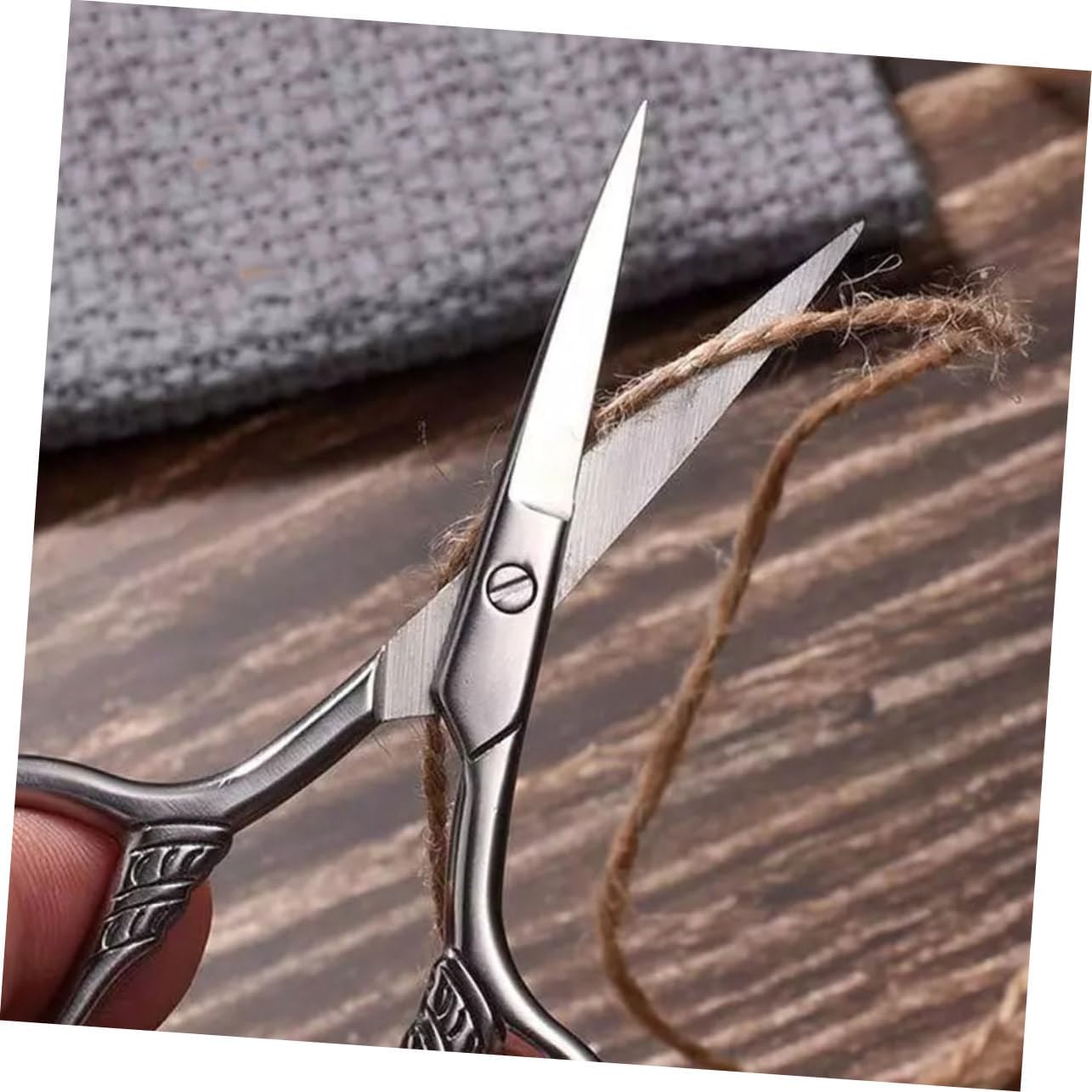 minkissy 6pcs Eyebrow Scissors Stainless Steel Grooming Scissors for Men Women Includes Precision Trimmer for Eyebrows Facial Hair Lash Trimming and Easy to Clean