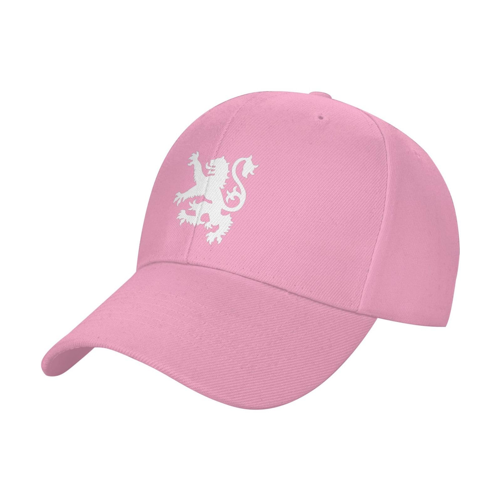 KWQDOZF Lion Rampant Scotland Casquette Adjustable Baseball Cap Trucker hat Black