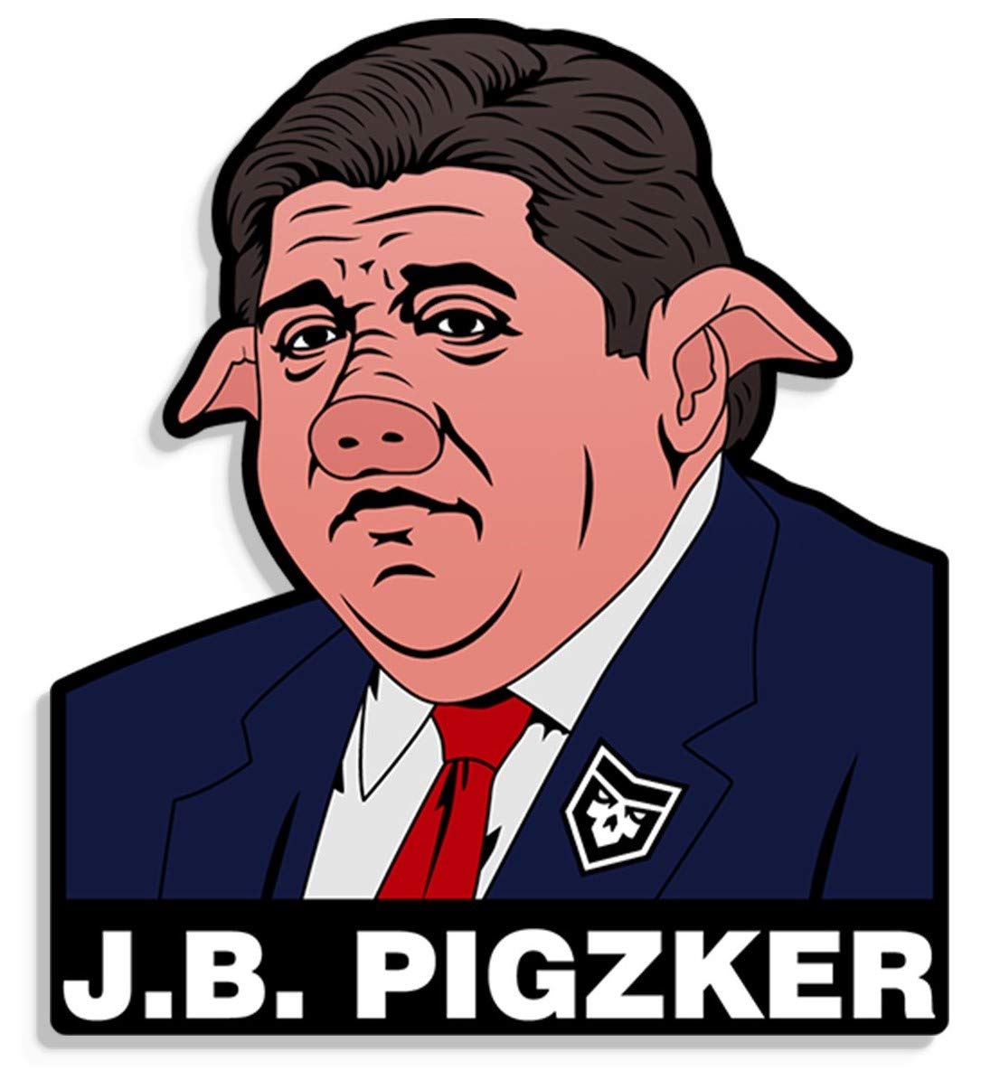PatchOps J.B. Pigzker Pritzker Vinyl Decal Sticker : Amazon.ca: Sports & Outdoors