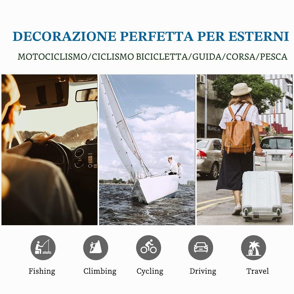 Occhiali da sole polarizzati per uomini donne guida ciclismo pesca retrò occhiali da sole protezione UV