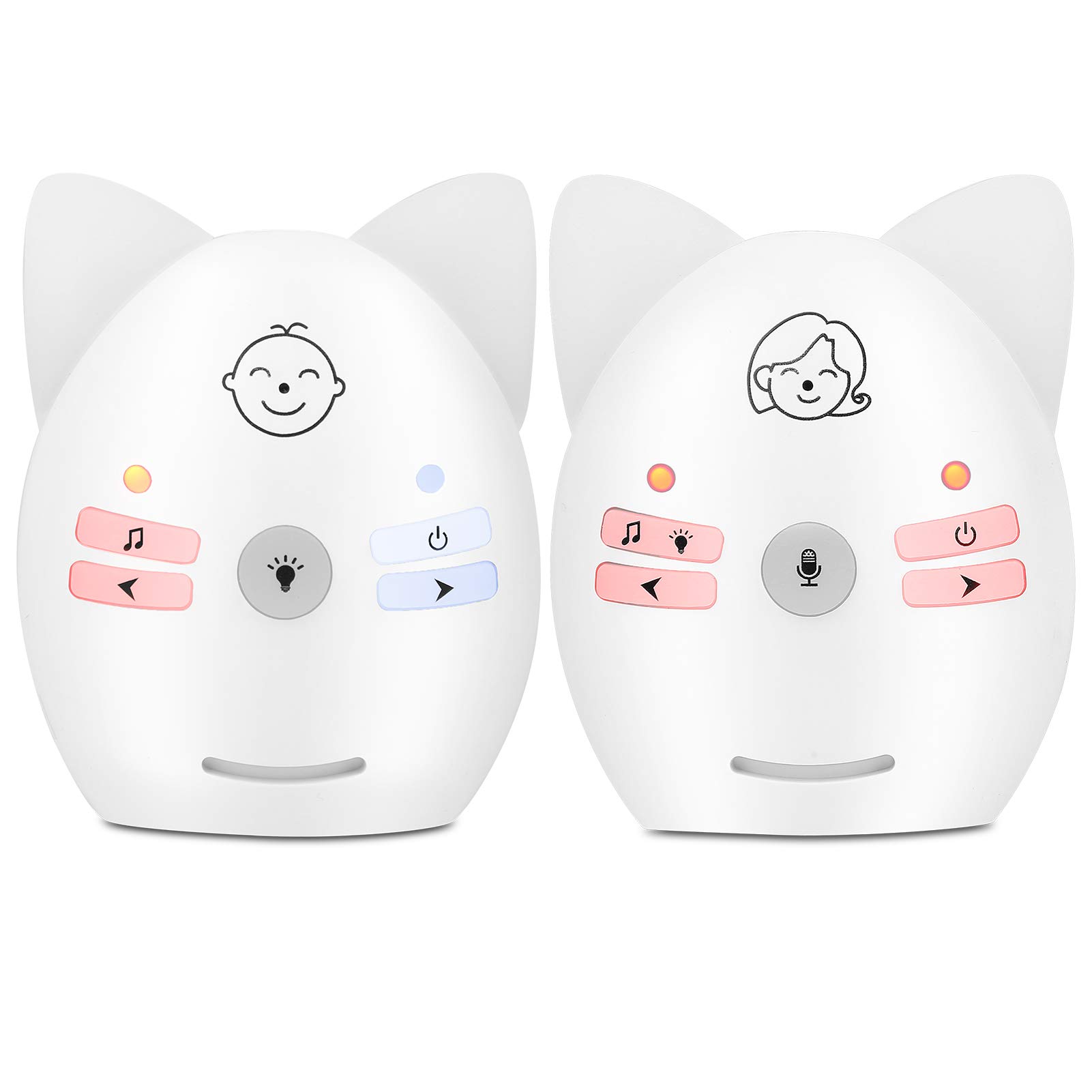 Baby Monitor, monitor telecamera di sicurezza con luce notturna, digitale per piccolo animale domestico (monitor di lingua)
