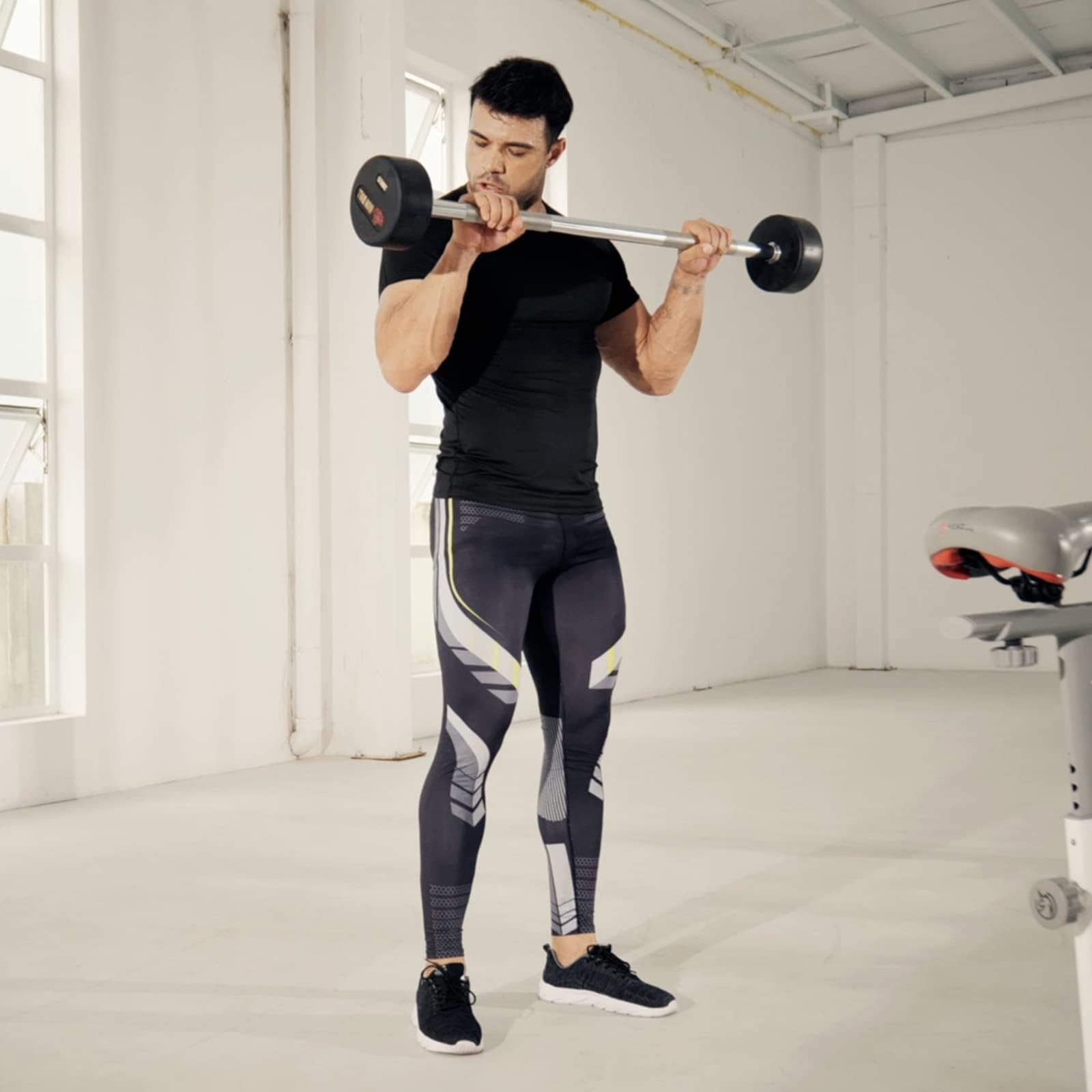Compression Pants Men UV Blocking Running Tights 1 or 2 Pack Gym Yoga Leggings for Athletic Workout