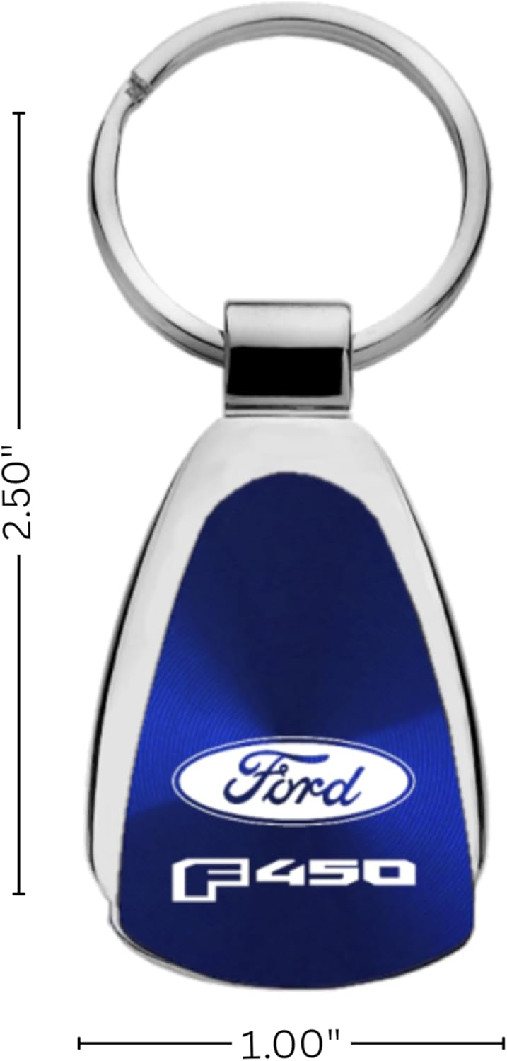 AU-TOMOTIVE GOLD, INC. Officially Licensed Teardrop Key Fob for Ford F-450