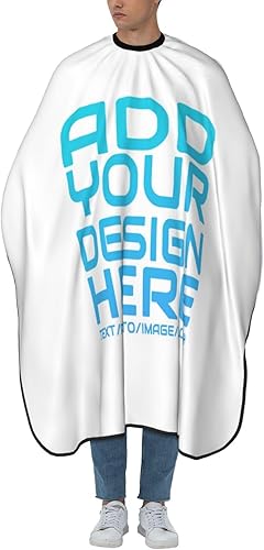 Capa de peluquería personalizada para profesionales del corte de cabello, delantal de peluquería personalizable para hombres y mujeres o niños disponible en Yaxa Peru