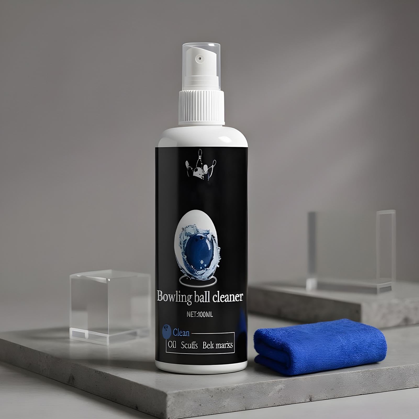 ボウリング ボールメンテナンスシステム Amazon | Fizepgo ボウリング ボール クリーナー | 100ml ポリッシュ