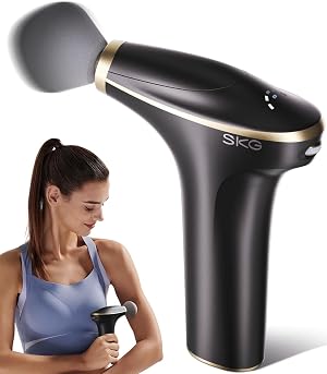 SKG Mini Massage Gun Deep Tissue for Women Men FSA and HSA Eligible Birthday Gift for Women Men