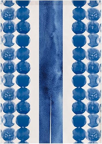 Cortina de puerta Noren índigo japonés, tapiz de puerta con patrón de teñido anudado Shibori, cortina de puerta, rústico, bohemio, étnico, divisor