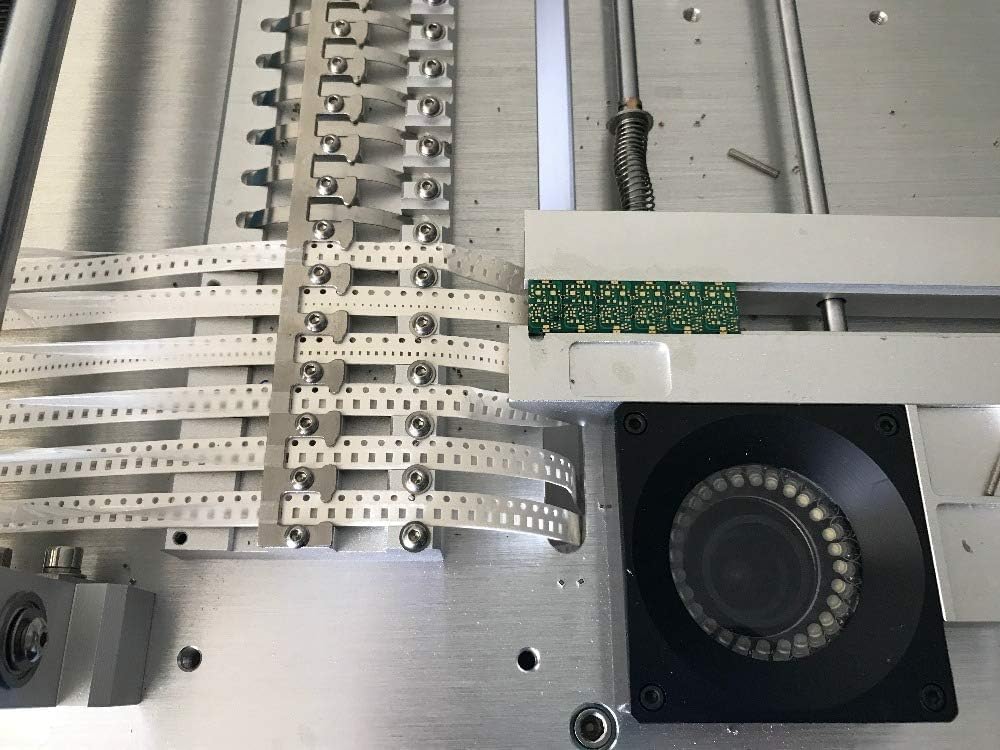 CHMT36VA Stojąca Maszyna SMD Pick and Place z Systemem Wizyjnym, Zamknięta Pętla Sterowania dla Komponentów 0402, SOP, QFN, Układów 0201-5050, Montaż PCB Prototypów i Małych Serii