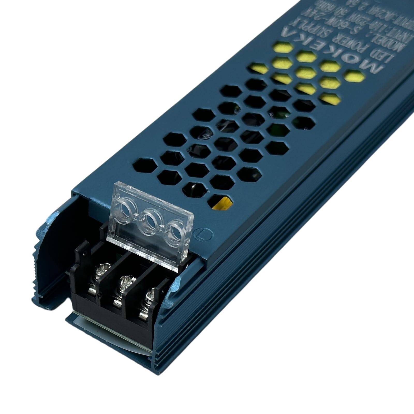 Alimentatore 24V 2.5A 60W, Trasformatore AC 110/220V a DC, MOKEKA Interruttore di Alimentazione Elettrica per Tensione