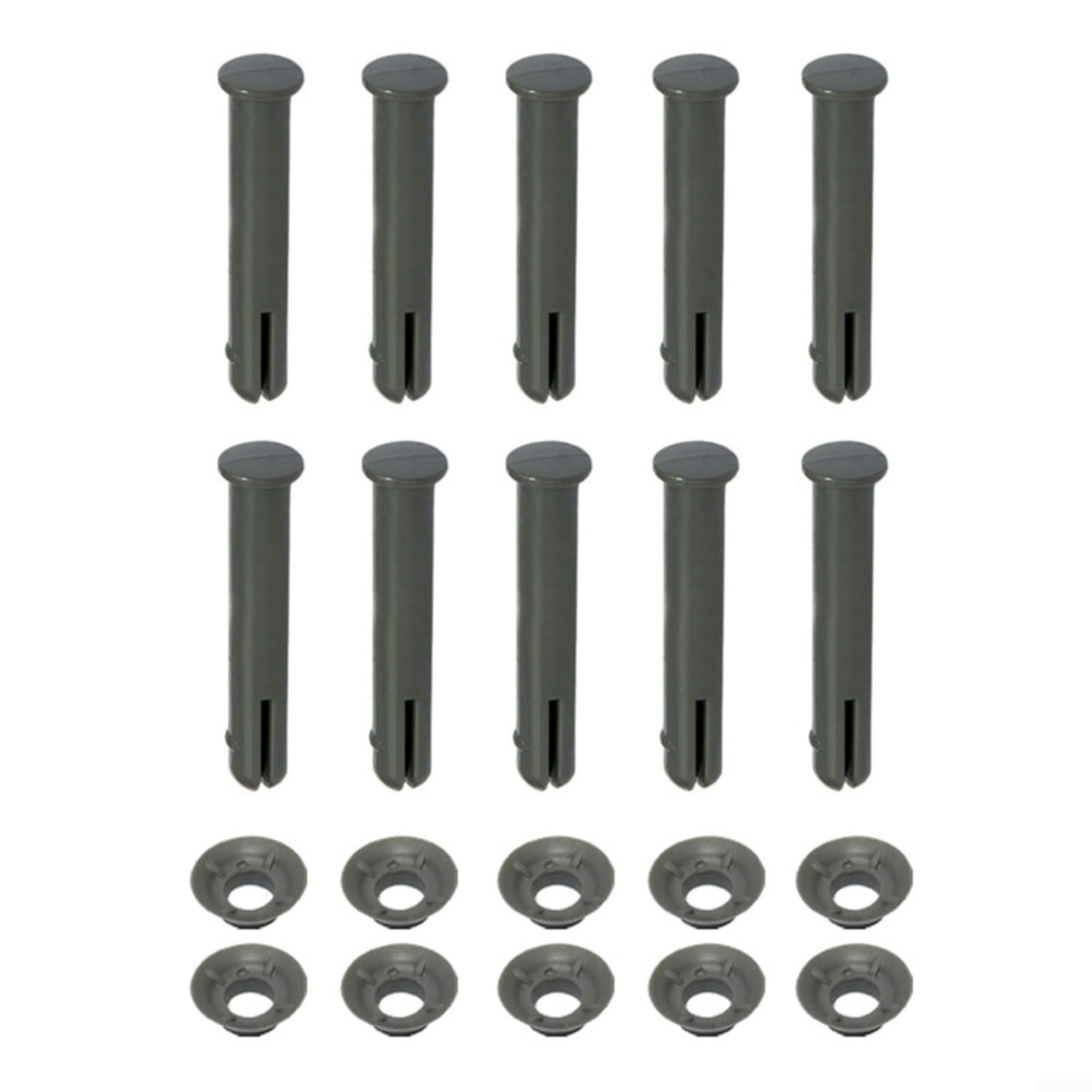 Bordfly Pin Pin Pool, Supplementary Set of Replacement Pins and Seals for Steel Frame Pools, Robust Material for Durable and Weatherproof Connection (10 Sets)