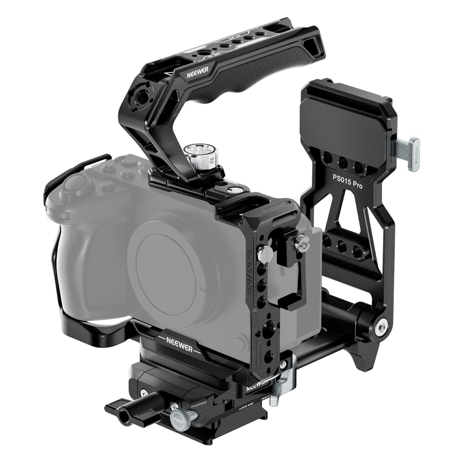Amazon.com : NEEWER FX3 FX30 Cage and XLR Handle Extension Kit