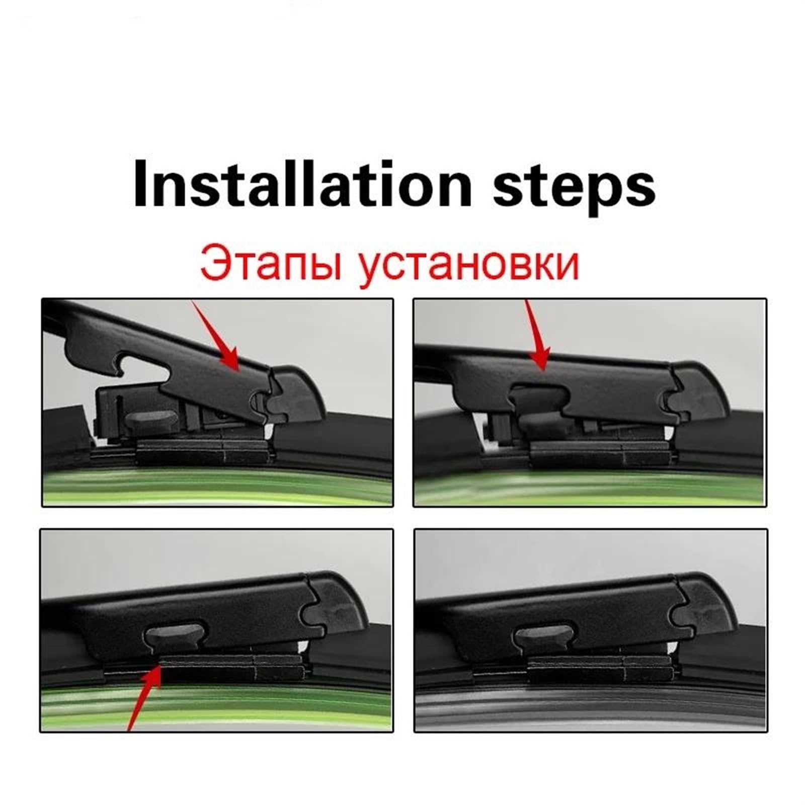 Amazon.com: EDKAY Car Front Rear Windscreen Wiper Blades for Geely