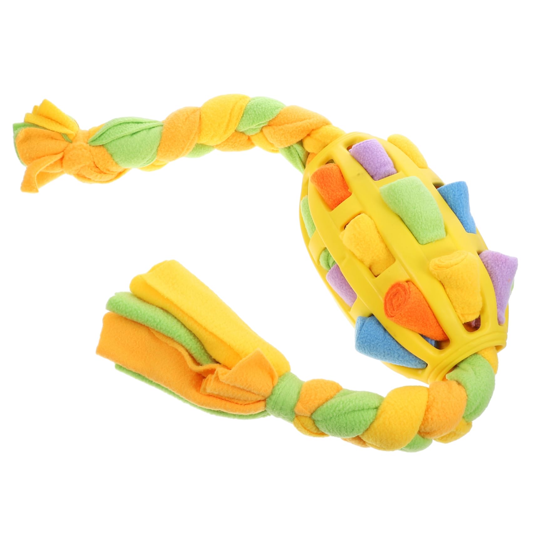Yardwe 4pièces Interactive Snuffle pour Chiens Distributeur De Friandises Jouet Stimulant pour Chiens De Jouet Multifonctionnel