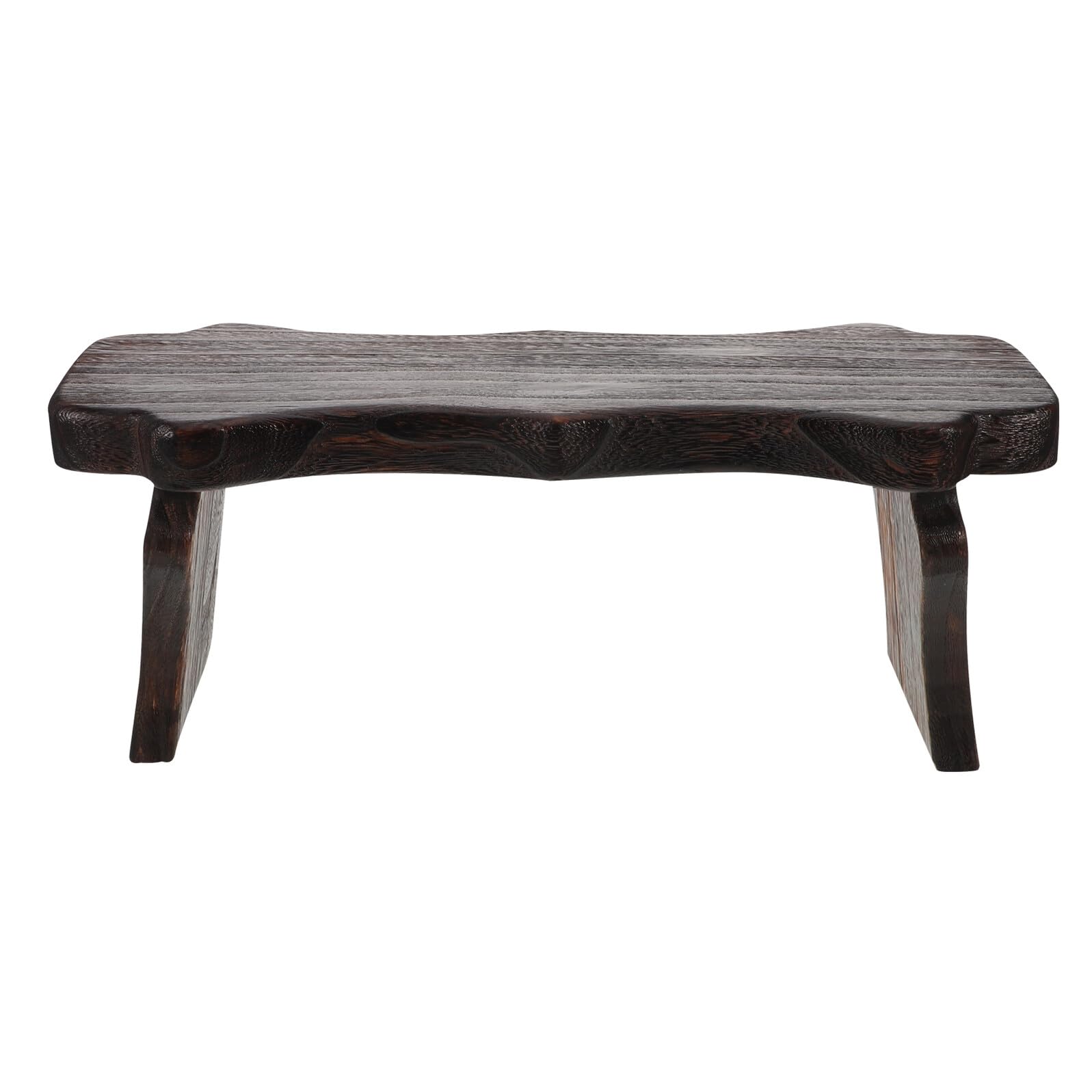 Repose-pieds en bois massif de style japonais vintage pour la chambre