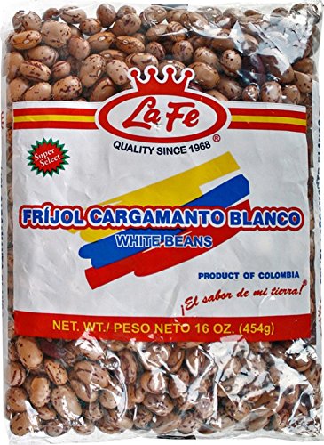 LA FE FRIJOL CARGAMANTO BLANCO 16 OZ - COLOMBIA