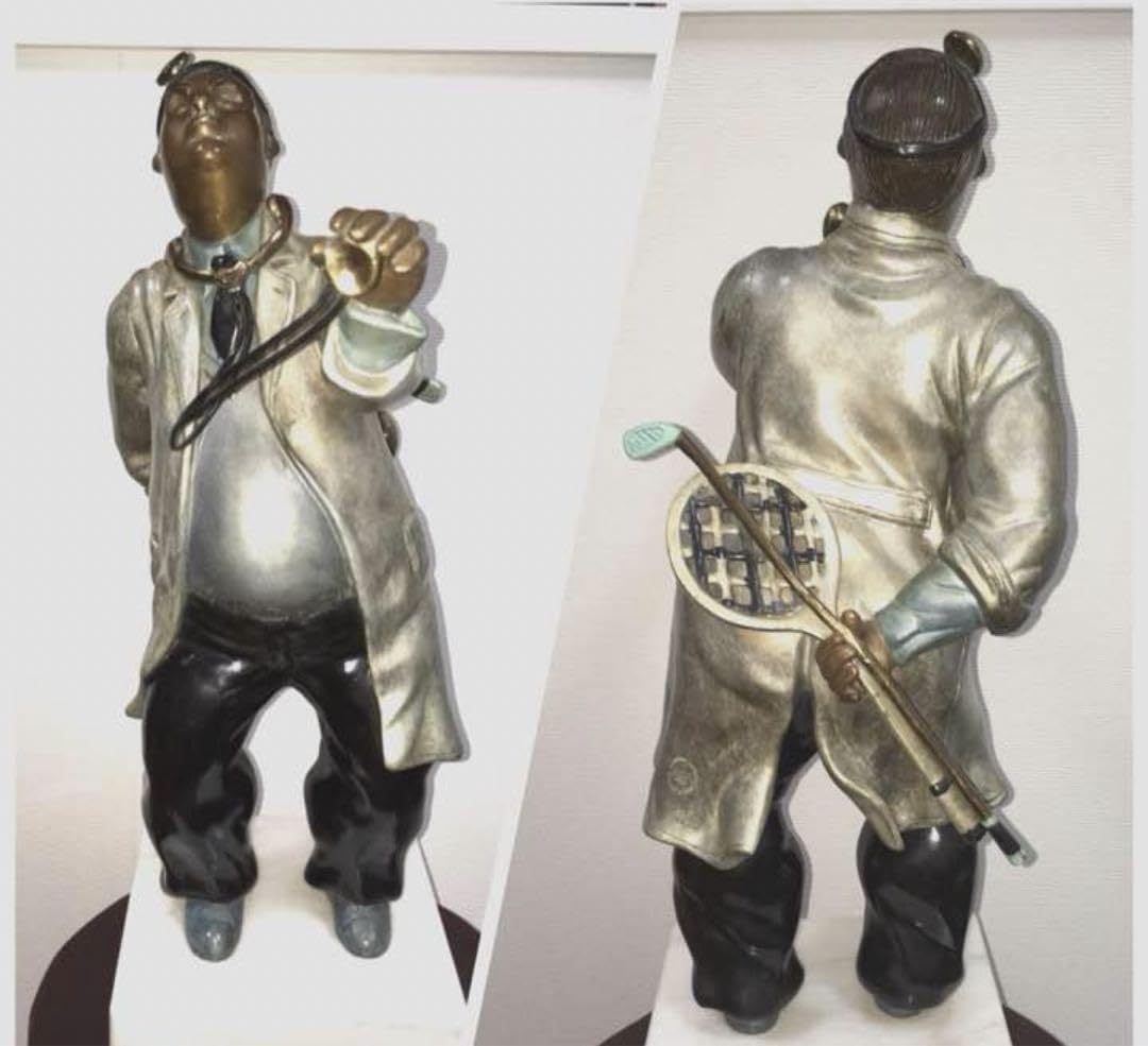 Amazon.co.jp: ヒロヤマガタ ブロンズ像 これでおしまい 限定