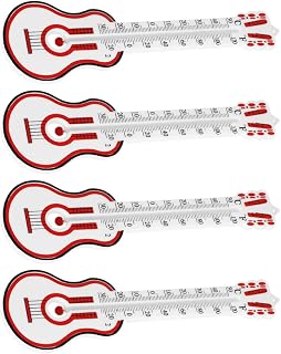 4 Pack Plastic Room Temperature Thermometer with Hanging Hole
