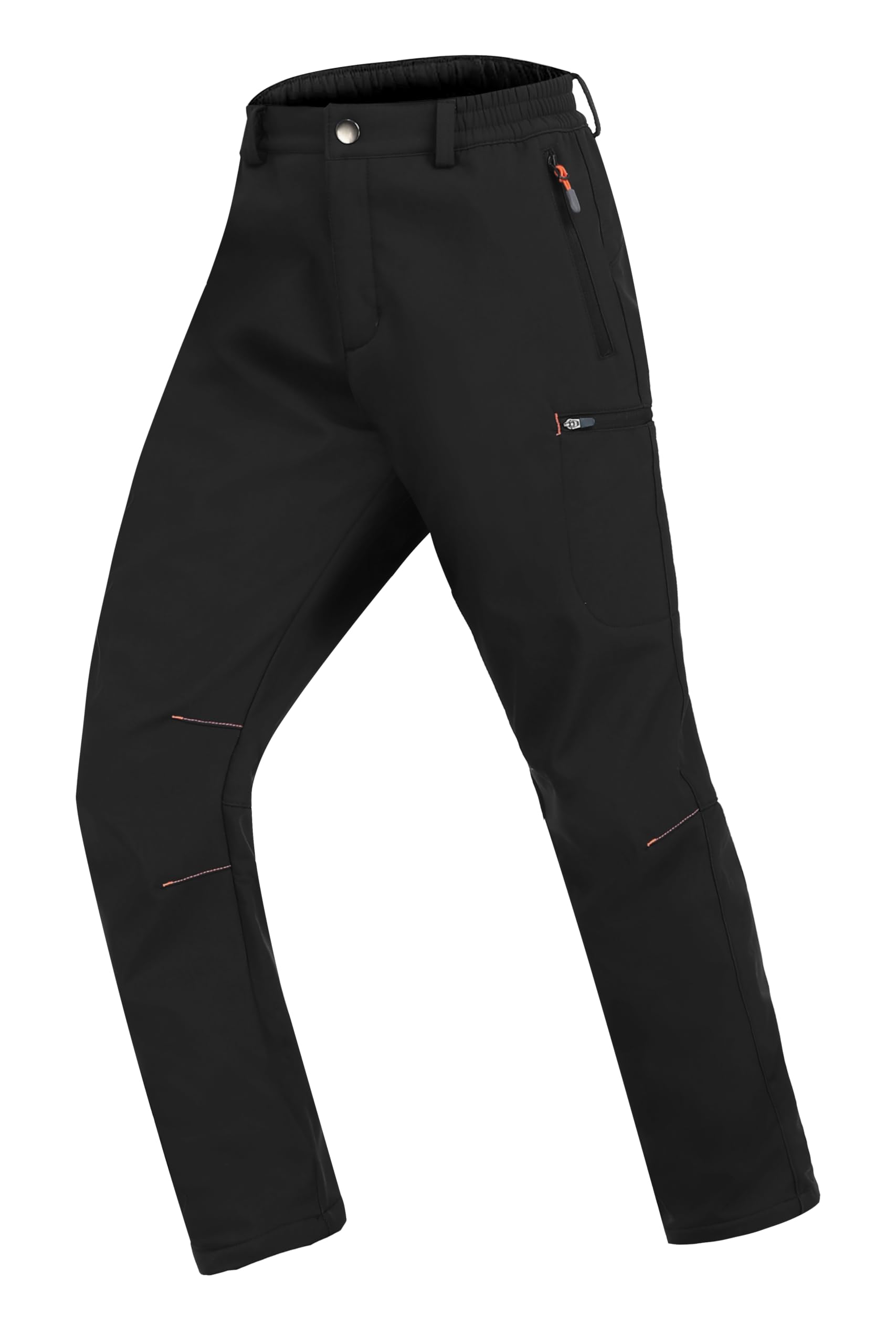 Pantalon de Ski Enfant Thermique Imperméable Chaud Polaire Softshell Garçon Fille Randonnée