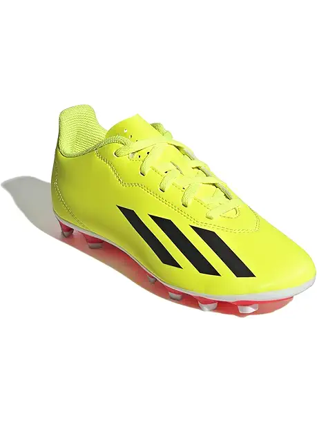 Детские кроссовки adidas Kids Soccer X Crazyfast Club Flexible Ground (Little Kid/Big Kid)