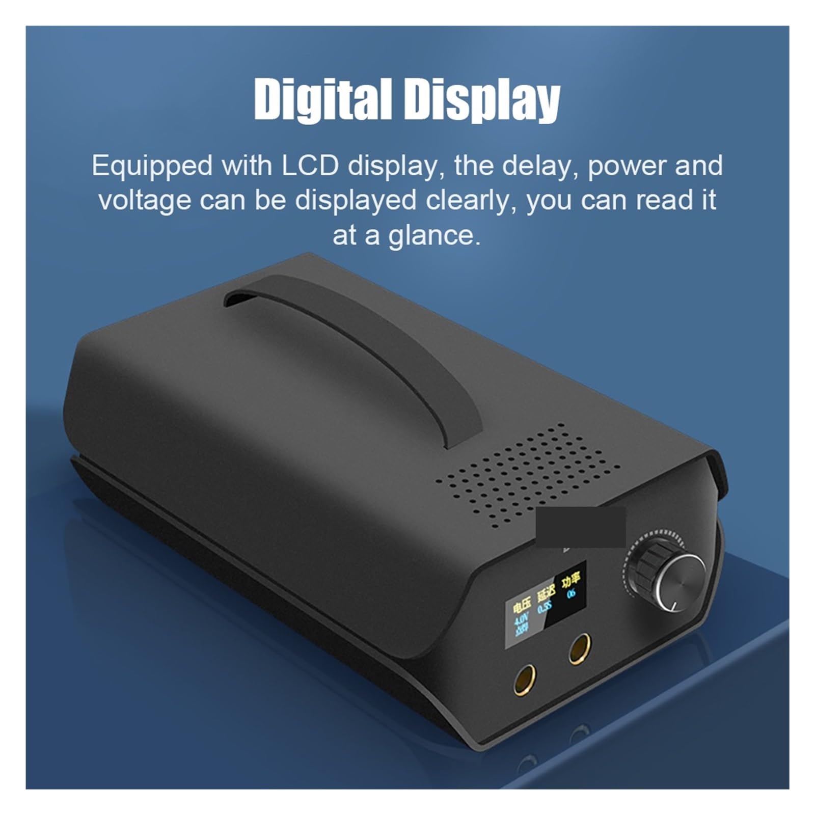 Medidor de Flujo Equipo de Soldadura DIY, máquina por Puntos con batería Pantalla LCD, Litio Condensador Farah Ajustable 120 ars