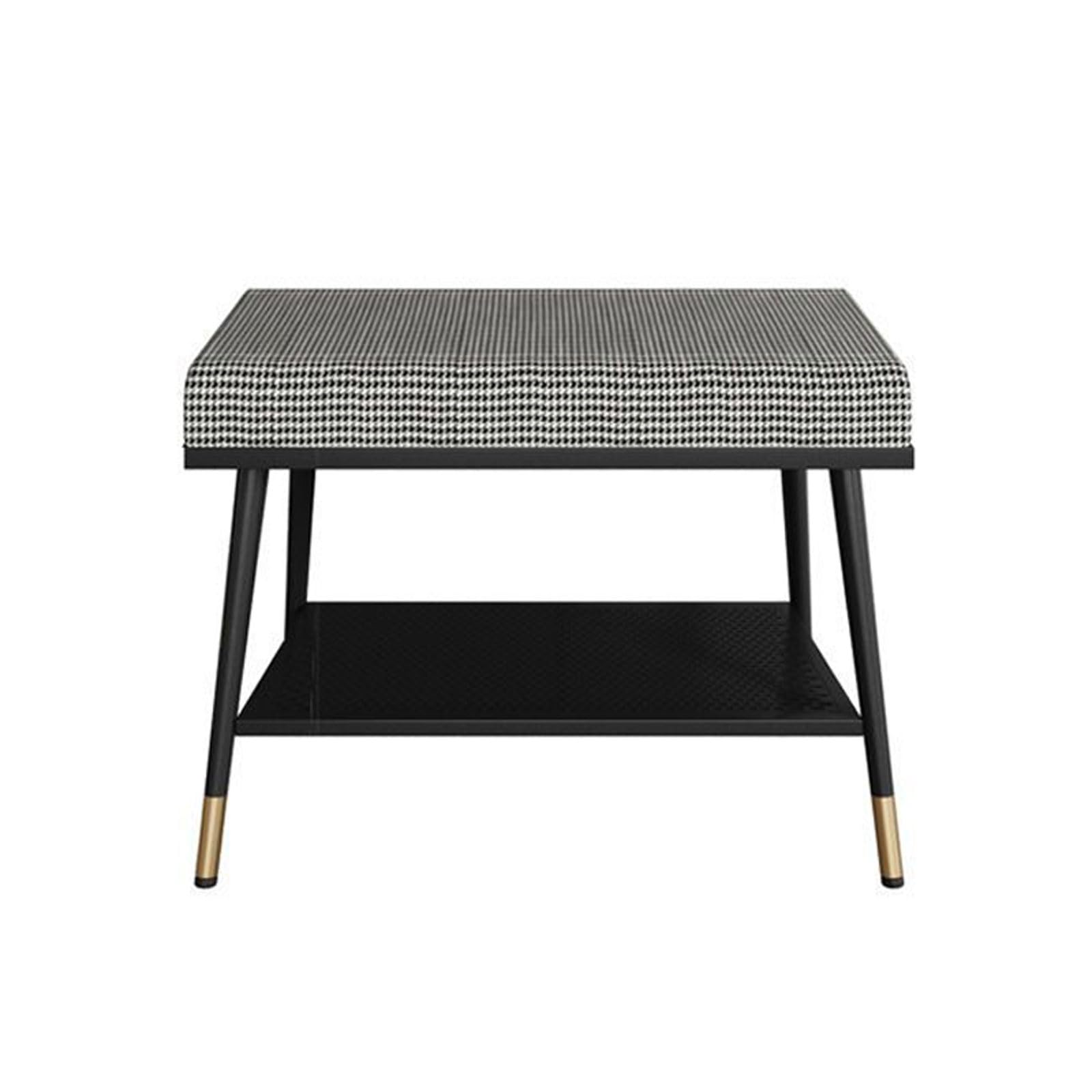 LWJSOCP Entryway Bench with Shoe Storage and Comfortable Seats Metal Shoe Rack for Hallway Entryway or Living Room Decor