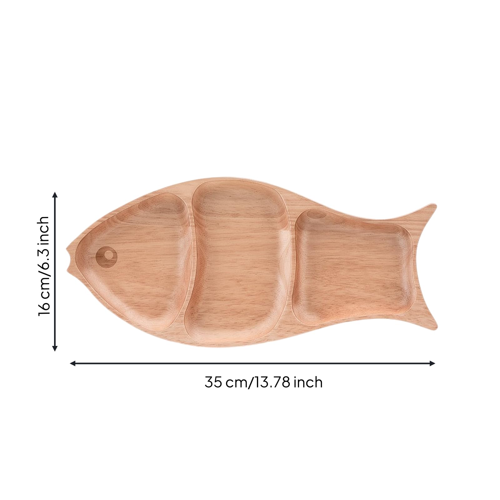 Plat à Compartiments, Style to 3, 35 × 16 × 2 Cm