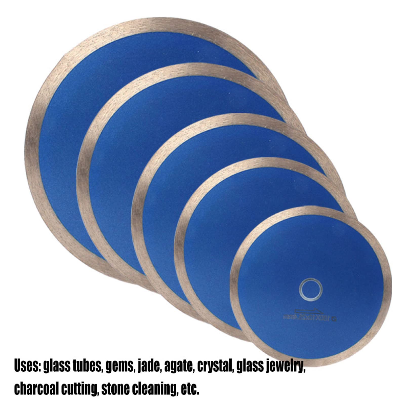 1pc 105mm-350mm Diamante Seghe Lame Ruota Circolare Diamante Dischi Da Taglio Per Utensili Rotanti Vetro Metallo Vetro Pietra Taglierina,125 Mm