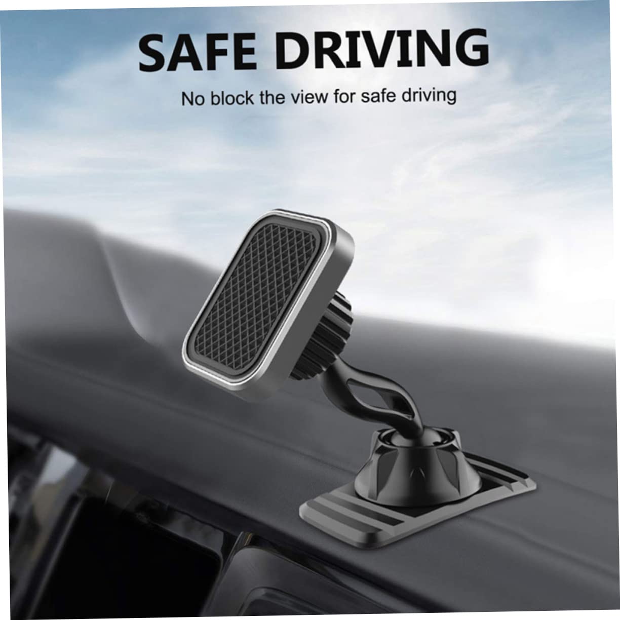 DOITOOL 3 Soportes Magnéticos para Salpicadero De Coche Rotación De 360 ​​Grados para Smartphones.