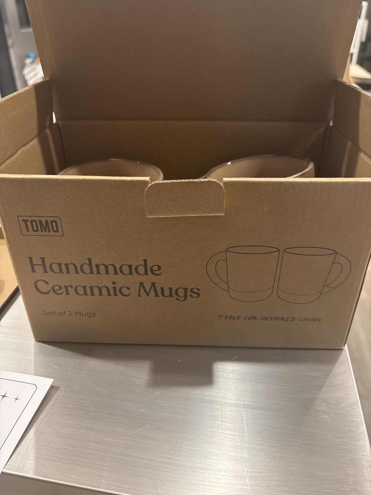 Customer photo of the Stoneware Mug, Set of Two