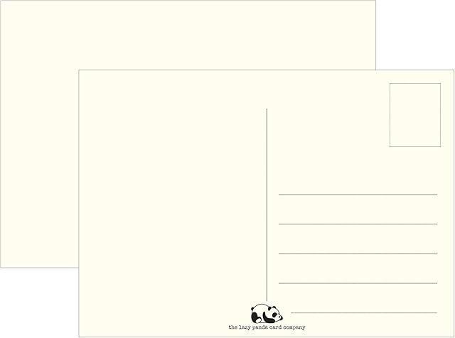 35 x Blank White Postcards to Draw or Print on - Thick 300 GSM Card Stock.