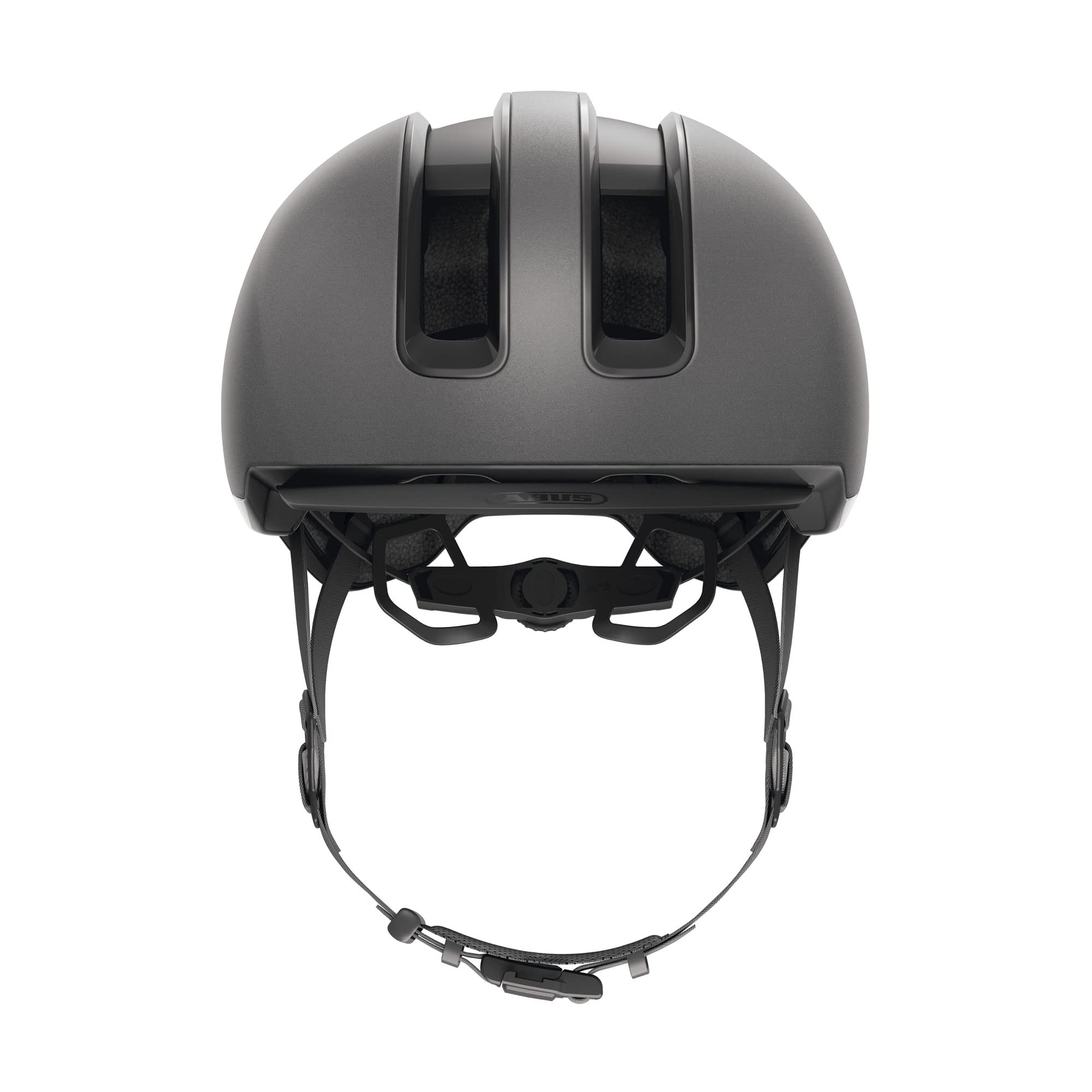 ABUS Casco da bicicletta HUD-Y - con luce posteriore LED magnetica ricaricabile e chiusura magnetica - Casco urbano elegante per l'uso quotidiano - per uomo e donna