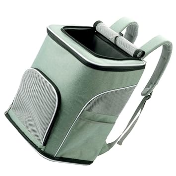 Cat Carrier Dog Travel Backpack with Ventilated Mesh Breathable Pet Carrier Dog Carrying Bag for Small Cat Dog Puppies Kitten Walking Hiking Outdoor