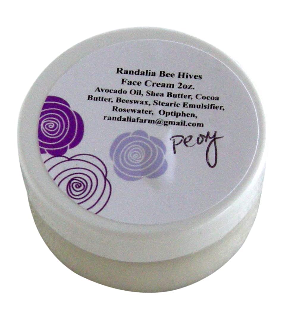 Avocado Oil, Face Cream, Peony, Randalia Bee Hives