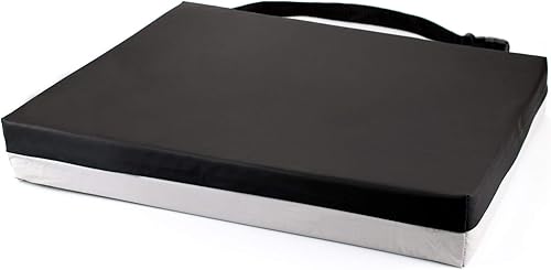 McKesson Cojín de espuma para sillas de ruedas, alivia el dolor por presión, capacidad de peso de 250 libras, 22 pulgadas, 1 unidad