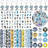 Package Include: The tornado party favors contain 50 pcs tornado stickers, 12 sheet tornado temporary tattoos(72 patterns), 12 pcs tornado slap bracelets, 12 pcs tornado keychains, 12 pcs tornado badges, Enough quantity to meet your tornado party nee...