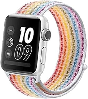 Smart Stuff For Apple Watch 3 Size 42mm Comfort Woven Band - Multi Colors