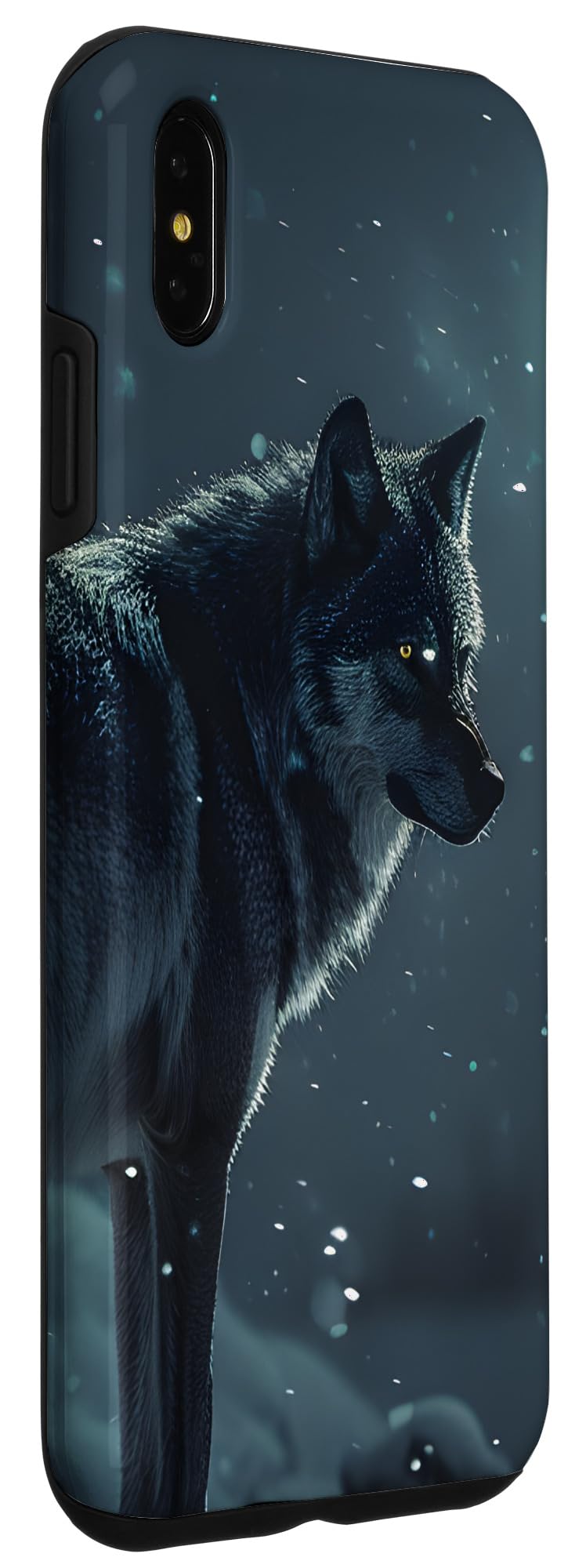 iPhone XS Max Wolf In A Cold Snowstorm Case - Image 3