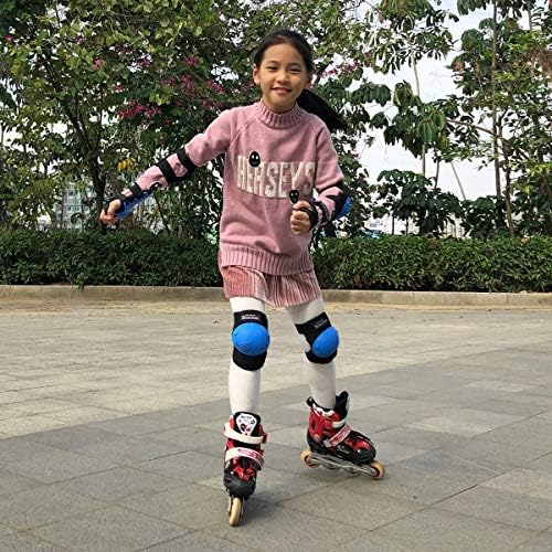 BOSONER Kids/Youth Knee Pad Elbow Pads Guards Protective Gear Set for Rollerblade Roller Skates Cycling BMX Bike Skateboard Inline Skatings Scooter Riding Sports 5