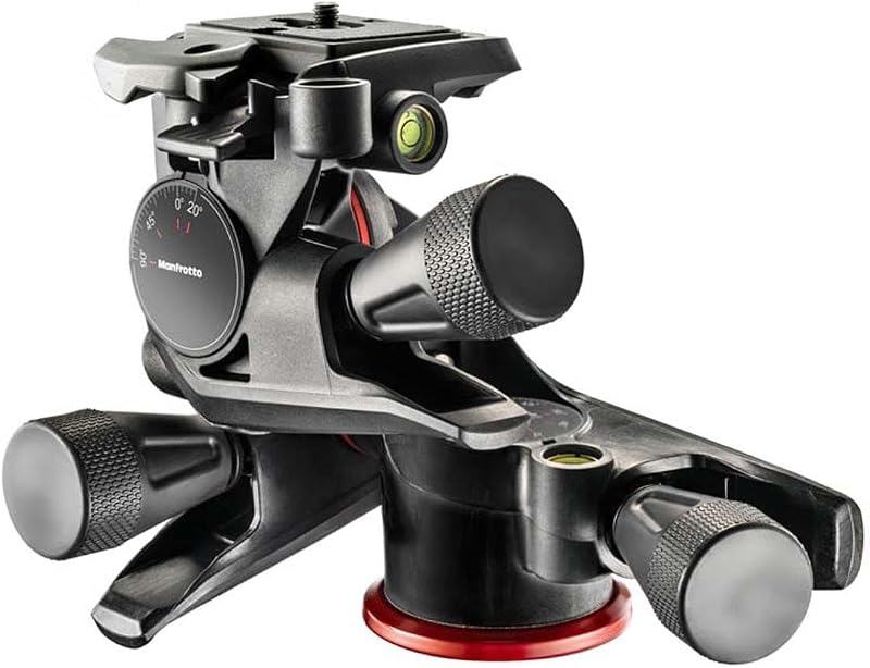 MHXPRO-3WG Geared 3-Way Pan/Tilt Head, Black