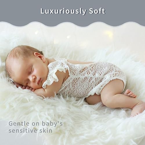 Miniatura 6 de Manta de hitos para recién nacidos, manta de jirafas de 60 x 40 pulgadas, para regalos de baby shower, calendario de primer año, tabla de crecimiento